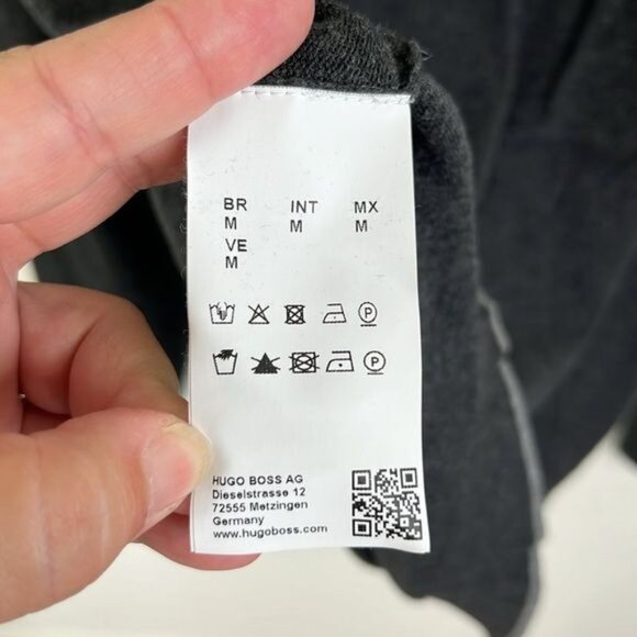 BOSS Hugo Boss Cashmere V Neck Sweater Pocket - Picture 7 of 8